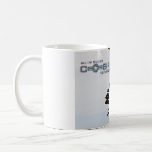 AH-1W Supercobra-Tasse Kaffeetasse (Links)