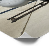 AH-1Z Super Cobra attack helicopter Poster (Ecke)