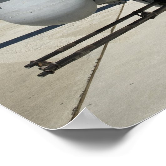 AH-1Z Super Cobra attack helicopter Poster (Ecke)