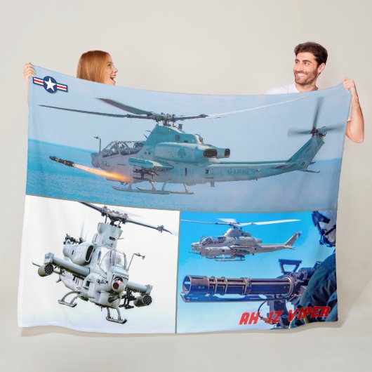 AH-1Z VIPER FLEECEDECKE (Beispiel)