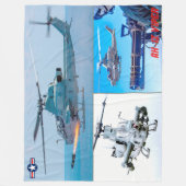AH-1Z VIPER FLEECEDECKE (Vorderseite)