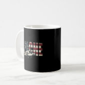 Ah-64 Ah64 Apache Helicopter US American Flag Tshi Kaffeetasse (Vorderseite Links)