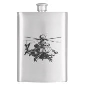 Ah 64 Apache Hubschrauber Flachmann (Vorderseite)