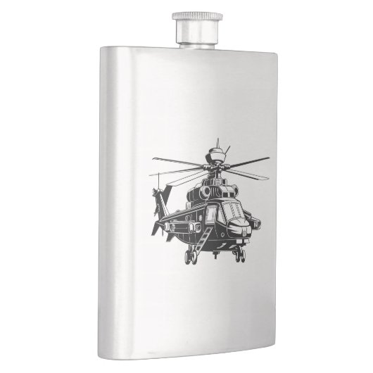 Ah 64 Apache Hubschrauber Flachmann (Rechts)