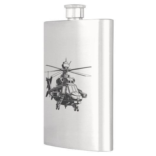 Ah 64 Apache Hubschrauber Flachmann (Links)