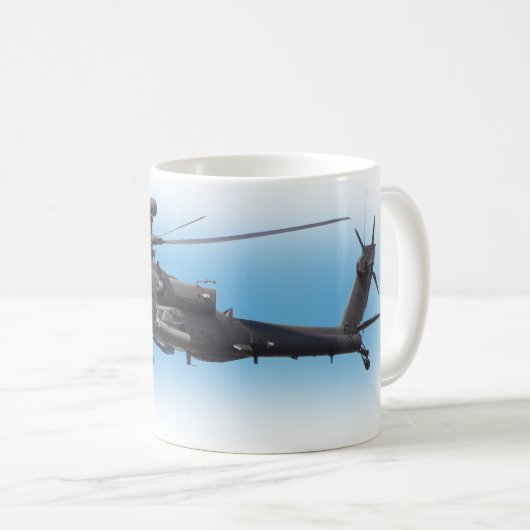 AH-64 Apache Hubschrauber Kaffeetasse (VorderseiteRechts)