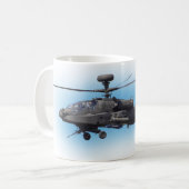 AH-64 Apache Hubschrauber Kaffeetasse (Vorderseite Links)
