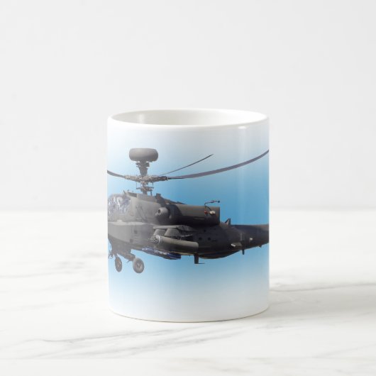 AH-64 Apache Hubschrauber Kaffeetasse (Mittel)
