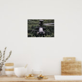AH-64 Apache-Hubschrauber Poster (Küche)