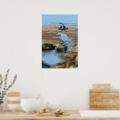 AH-64 Apache-Hubschrauber Poster (Küche)