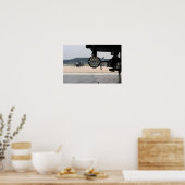 AH-64 Apache-Hubschrauber Poster (Küche)