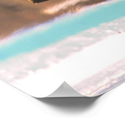 AH-64 Apache-Hubschrauber Poster (Ecke)