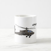 AH-64 Apache Hubschrauber-Tasse Kaffeetasse (Mittel)