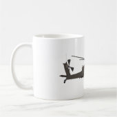 AH-64 Apache Hubschrauber-Tasse Kaffeetasse (Links)
