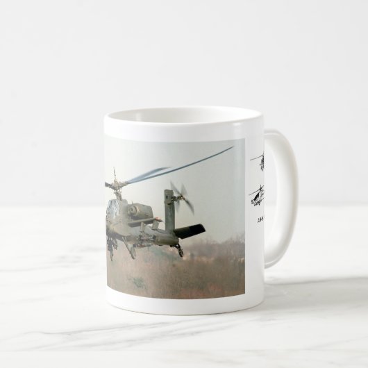 AH-64 Apache Kaffeetasse (VorderseiteRechts)