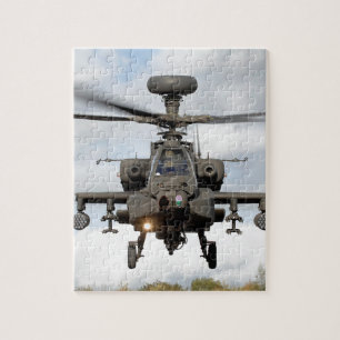 ah 64 apache longbow hubschrauber militär puzzle