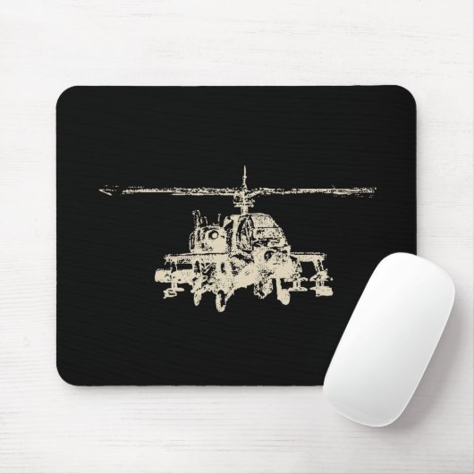 AH-64 Apache Mousepad (Mit Mouse)