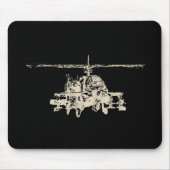 AH-64 Apache Mousepad (Vorne)