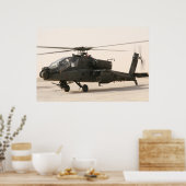 AH-64 Apache Poster (Küche)