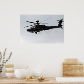 AH-64 Apache Poster (Küche)