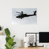AH-64 Apache Poster (Heimbüro)