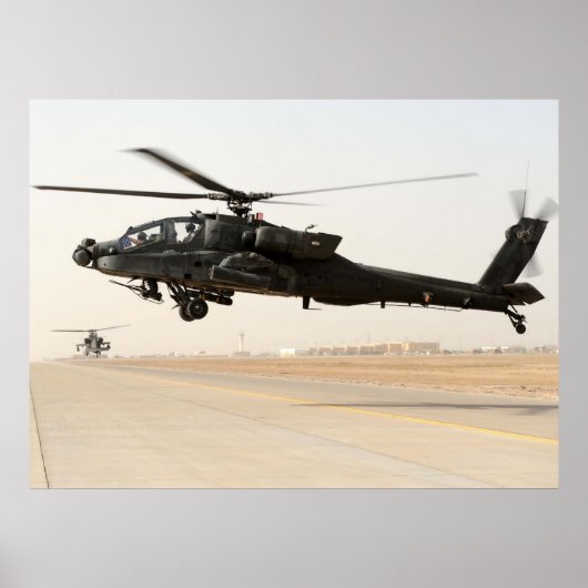 AH-64 Apache Poster (Vorne)