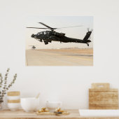 AH-64 Apache Poster (Küche)
