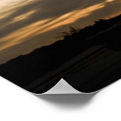 AH-64D Apache Hubschrauber Poster (Ecke)