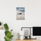 AH-64D Apache Hubschrauber Poster (Heimbüro)