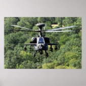 AH-64D Apache Hubschrauber Poster (Vorne)
