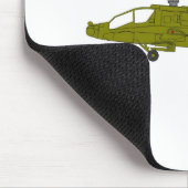 AH-64D Hubschrauberangriff Mousepad (Ecke)