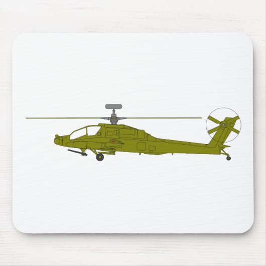 AH-64D Hubschrauberangriff Mousepad (Vorne)