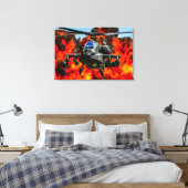 AH-64E APACHE GUARDIAN 24x36 Leinwanddruck (Insitu (Schlafzimmer))