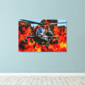 AH-64E APACHE GUARDIAN 24x36 Leinwanddruck (Insitu (Holzboden))