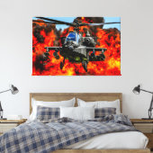 AH-64E APACHE GUARDIAN 40x60 Leinwanddruck (Insitu (Schlafzimmer))