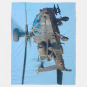 AH-64E APACHE GUARDIAN FLEECEDECKE (Vorderseite)