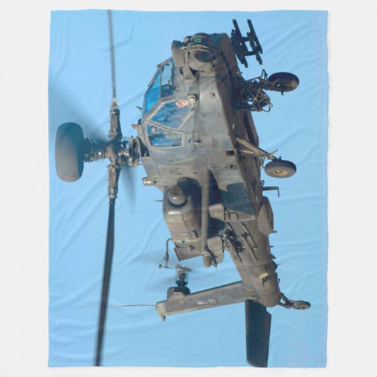 AH-64E APACHE GUARDIAN FLEECEDECKE (Vorderseite)