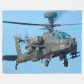 AH-64E APACHE GUARDIAN FLEECEDECKE (Vorderseite (Horizontal))