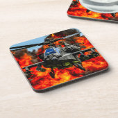AH-64E APACHE GUARDIAN GETRÄNKEUNTERSETZER (Linke Seite)