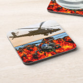 AH-64E APACHE GUARDIAN GETRÄNKEUNTERSETZER (Linke Seite)