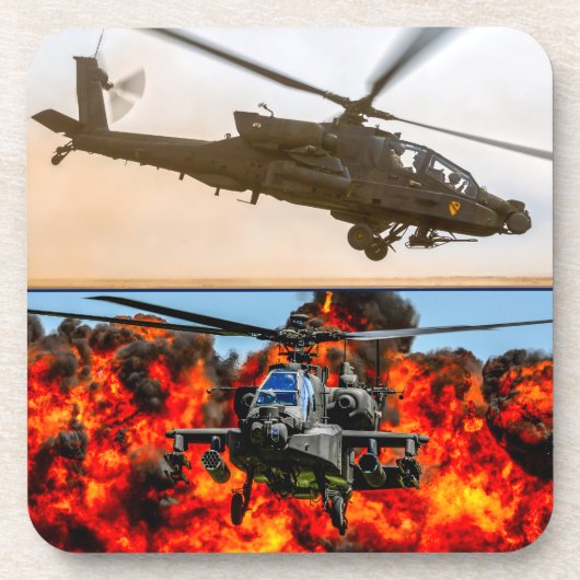 AH-64E APACHE GUARDIAN GETRÄNKEUNTERSETZER (Vorderseite)