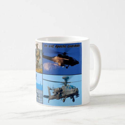 AH-64E APACHE GUARDIAN KAFFEETASSE (VorderseiteRechts)