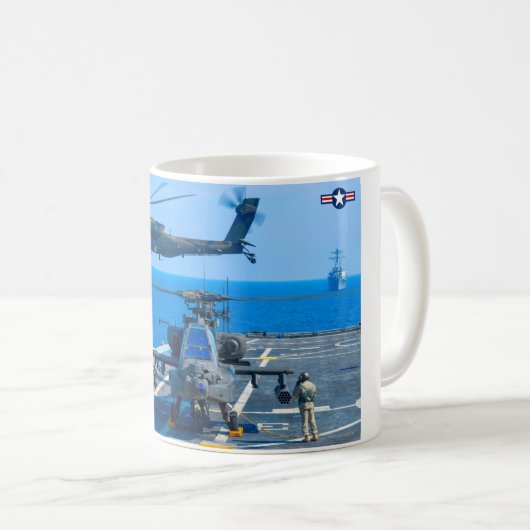 AH-64E APACHE GUARDIAN KAFFEETASSE (VorderseiteRechts)