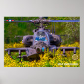AH-64E APACHE GUARDIAN POSTER (Vorne)