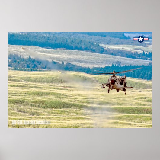 AH-64E APACHE GUARDIAN POSTER (Vorne)
