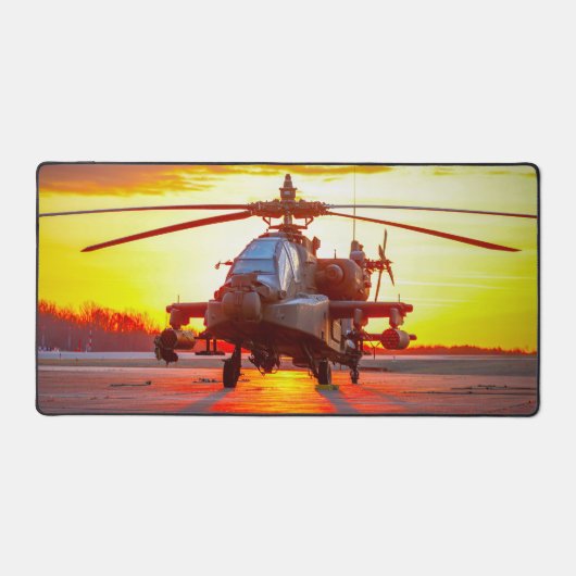 AH-64E APACHE GUARDIAN SCHREIBTISCHUNTERLAGE (Vorderseite)