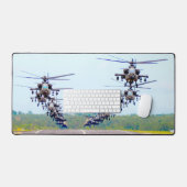 AH-64E APACHE GUARDIAN SCHREIBTISCHUNTERLAGE (Tastatur & Maus)