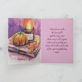 AH AUTUMN DENKEN SIE AN DIE KARTE (Innenseite)