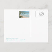 "ah, Barbados!" Postkarte (Foto. Seekarte) (Rückseite)