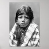 Ah Chee Lo (Indianermädchen) Poster (Vorne)